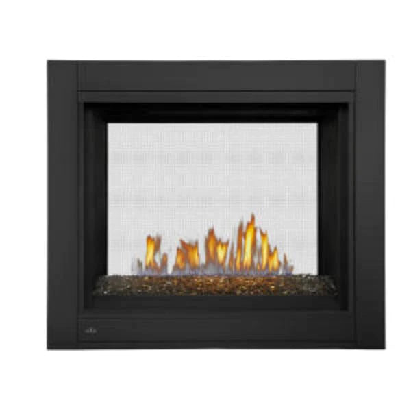 See Through Fireplace